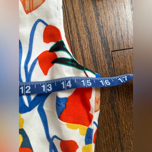 J. Crew Morning Floral All-Occasion Dress multi color fit & flare dress Size 00 - Picture 12 of 14